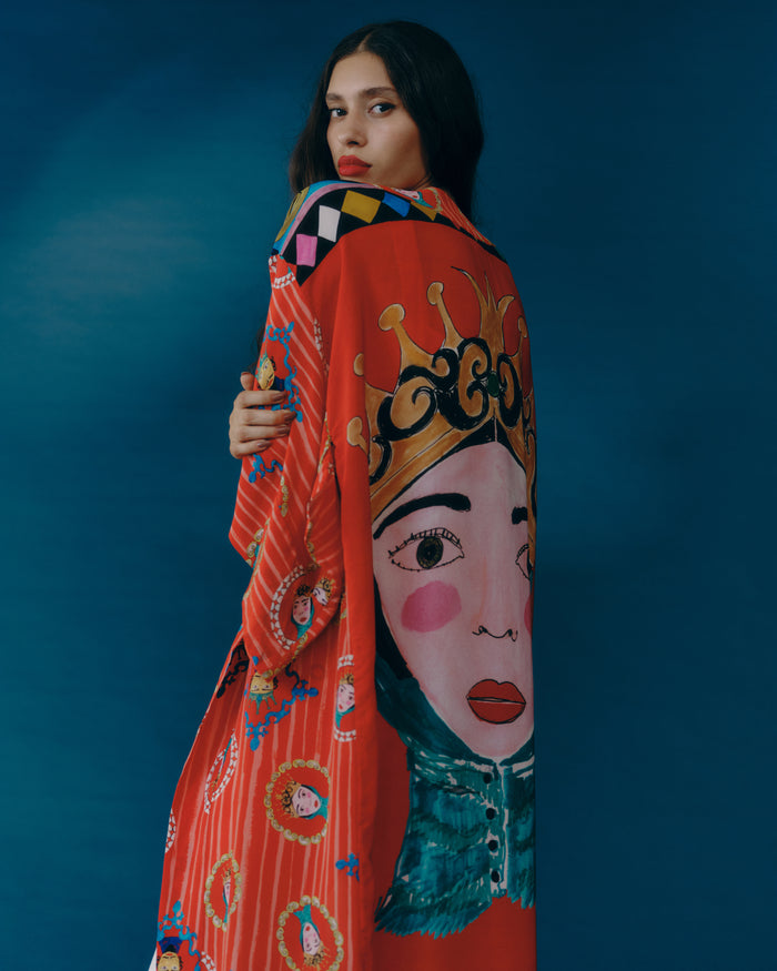 KIMONO BALI REI RAINHA LISTRAS