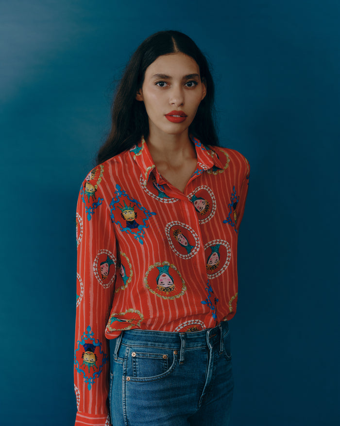 CAMISA ANA REI RAINHA VERMELHA