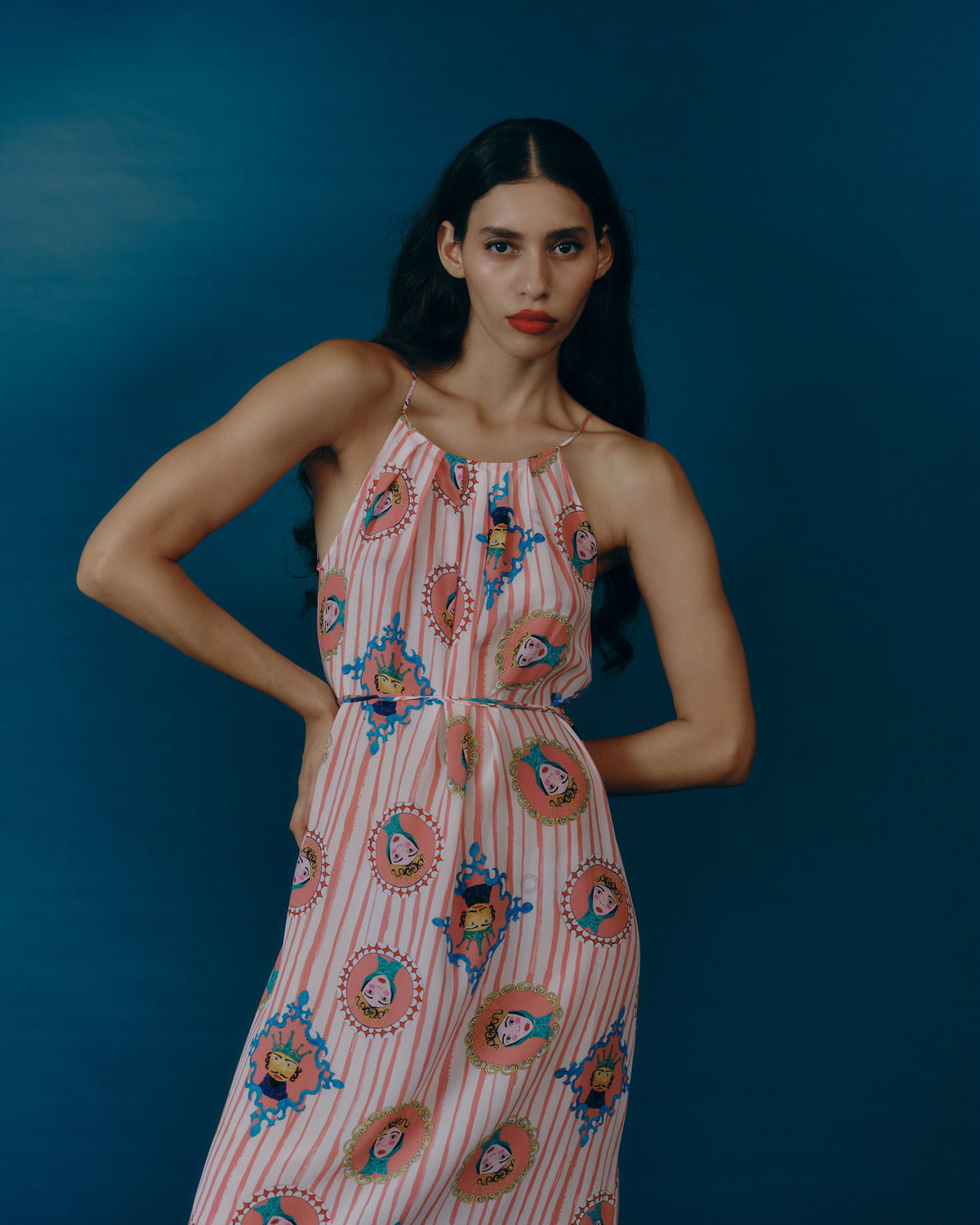 VESTIDO LUIZA REI RAINHA