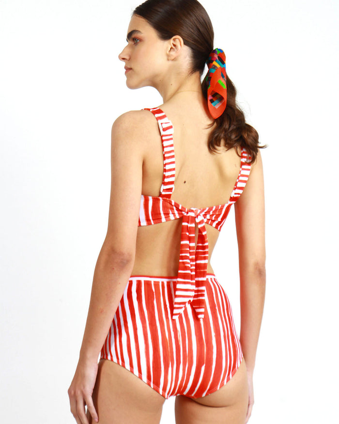 TOP STRIPES VERMELHO