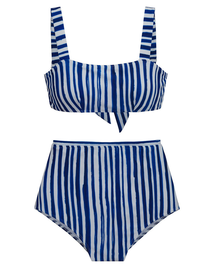 TOP STRIPES AZUL