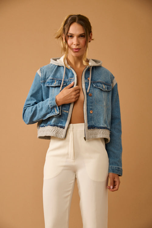 JAQUETA  JEANS SICÍLIA