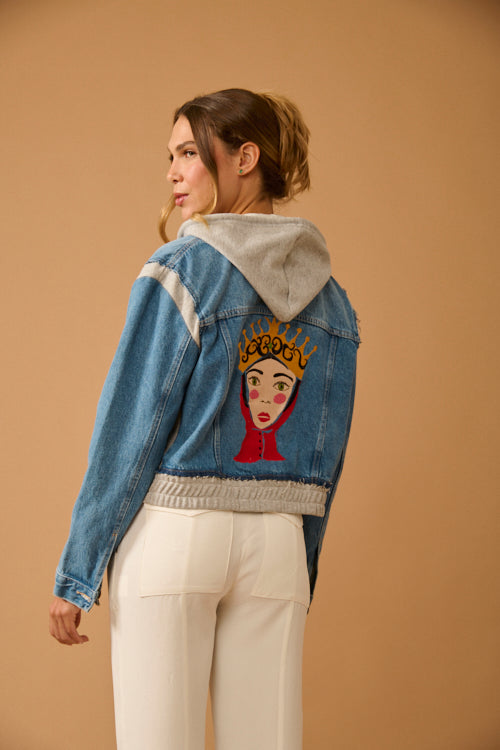 JAQUETA  JEANS SICÍLIA