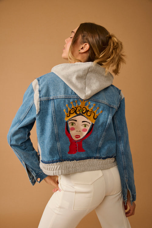 JAQUETA  JEANS SICÍLIA