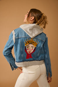 JAQUETA  JEANS SICÍLIA