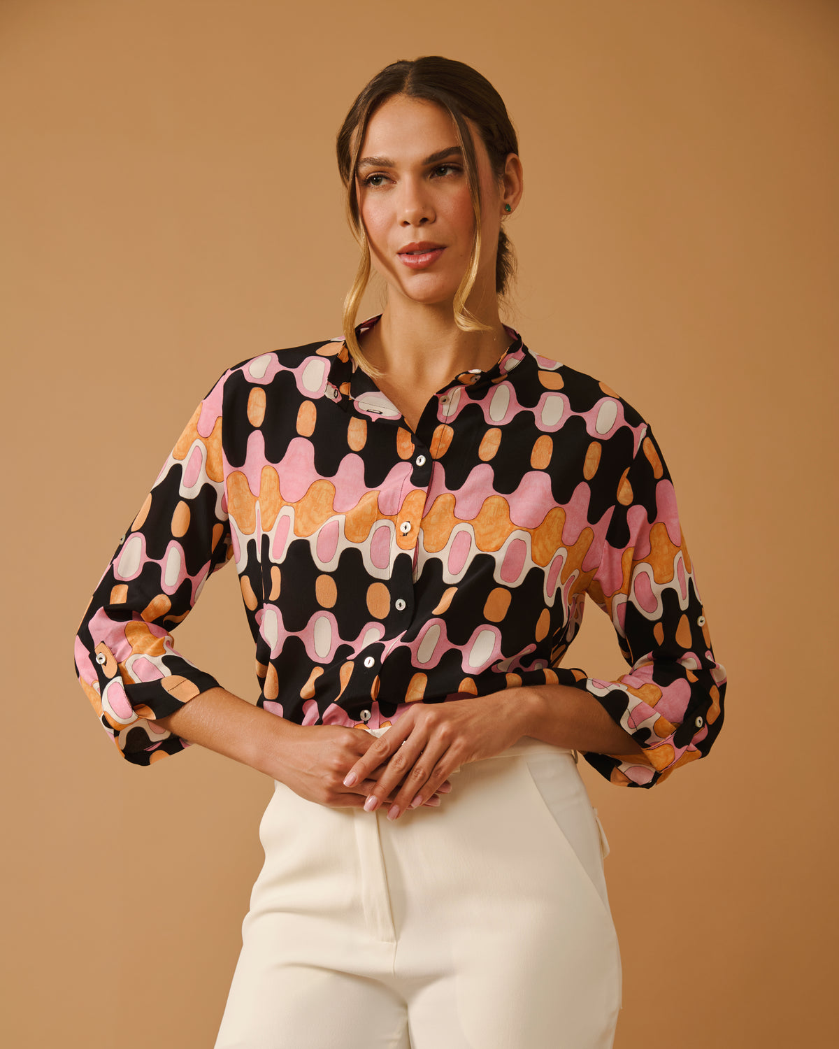 CAMISA T IPANEMA ROSA