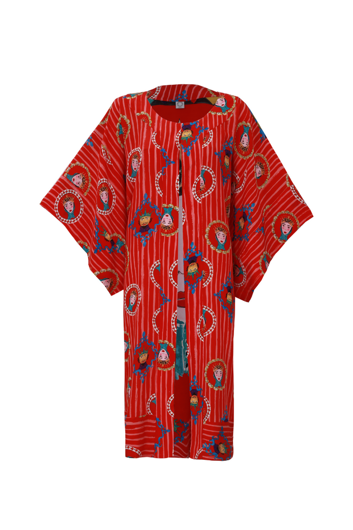 KIMONO BALI REI RAINHA LISTRAS