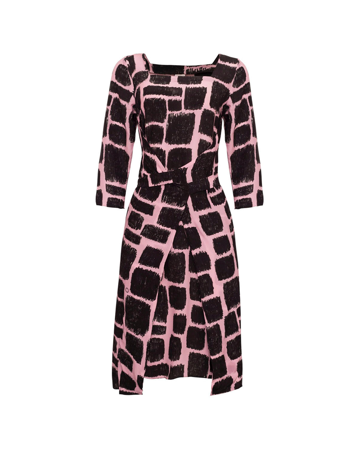 VESTIDO ASA CURTO SQUARE