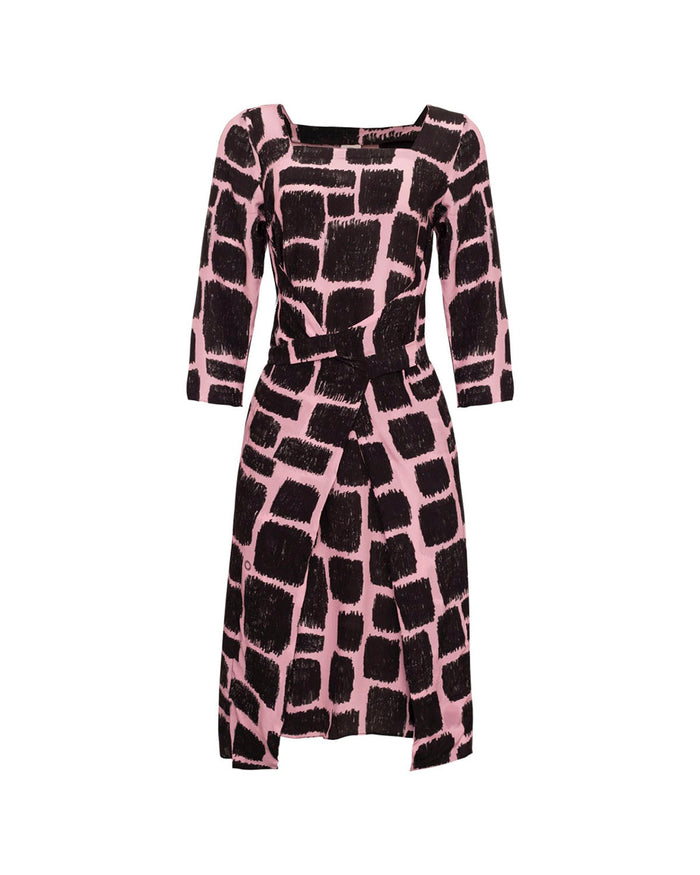 VESTIDO ASA CURTO SQUARE