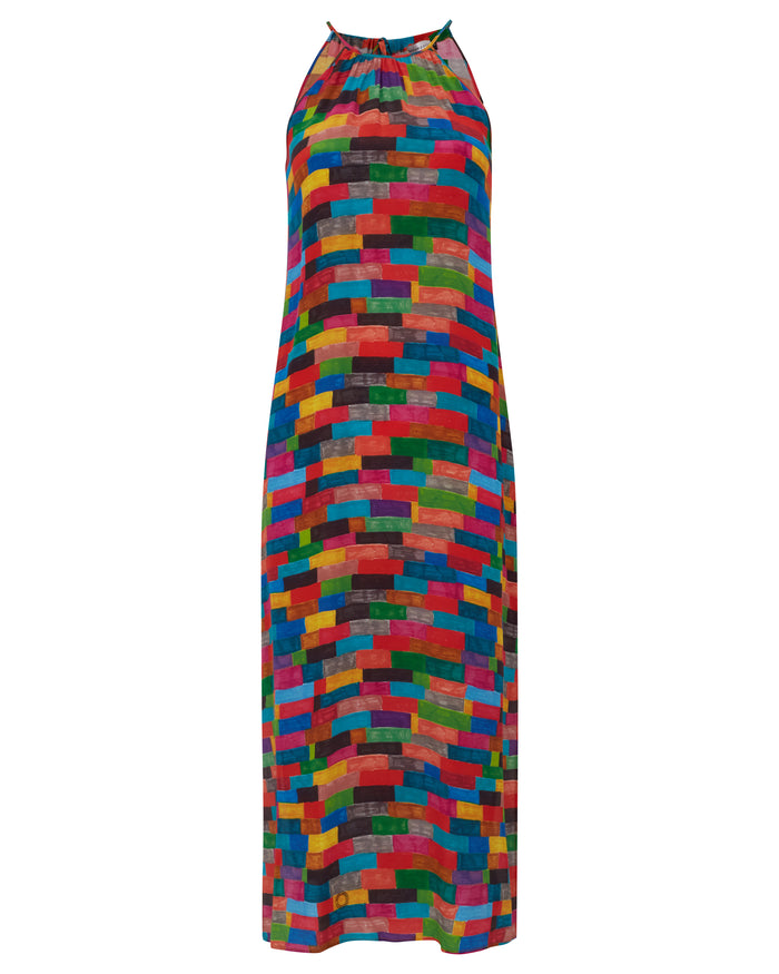 VESTIDO DE AMARRAR TIJOLO