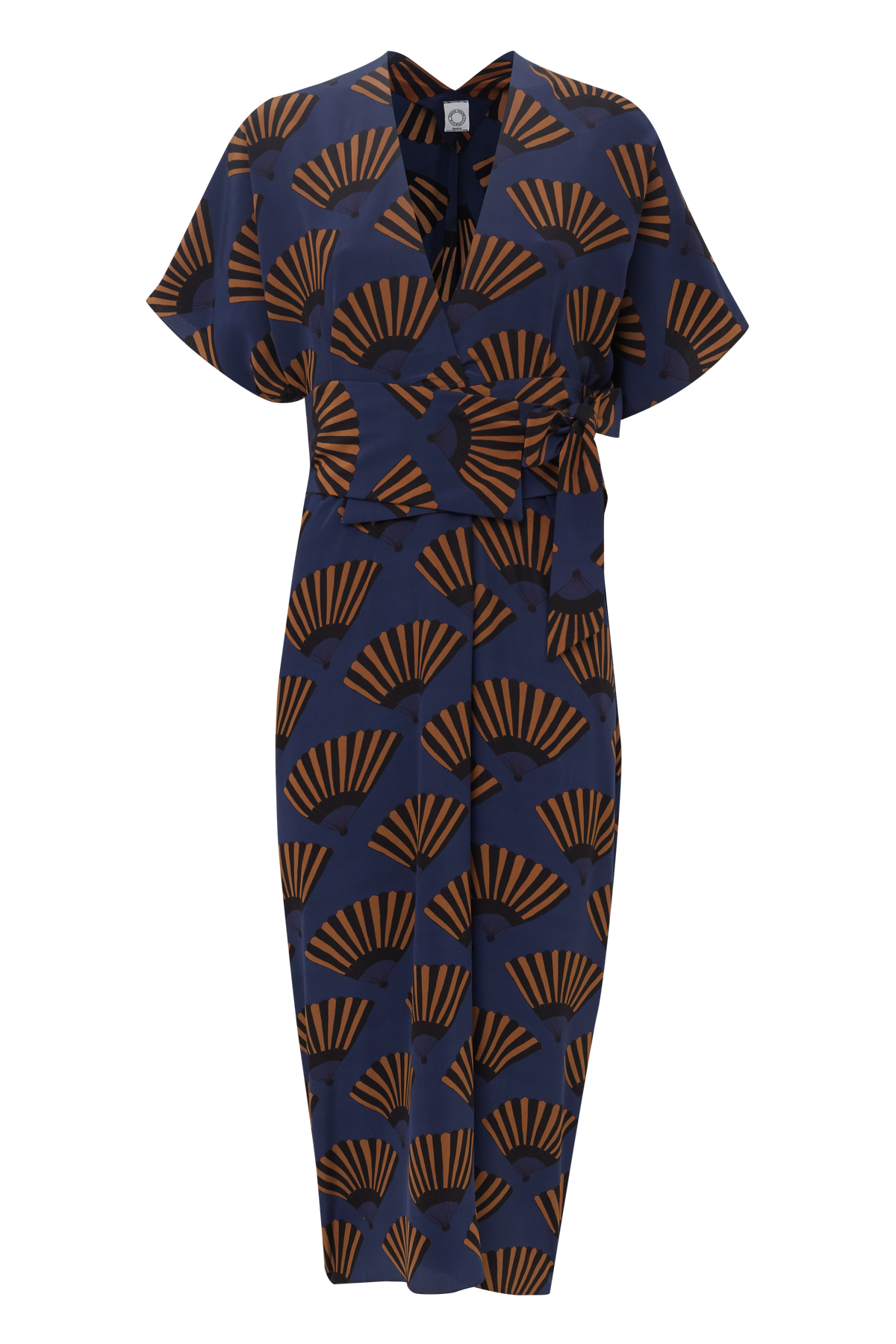 VESTIDO CLARICE LEQUE AZUL