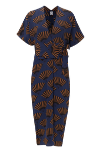 VESTIDO CLARICE LEQUE AZUL