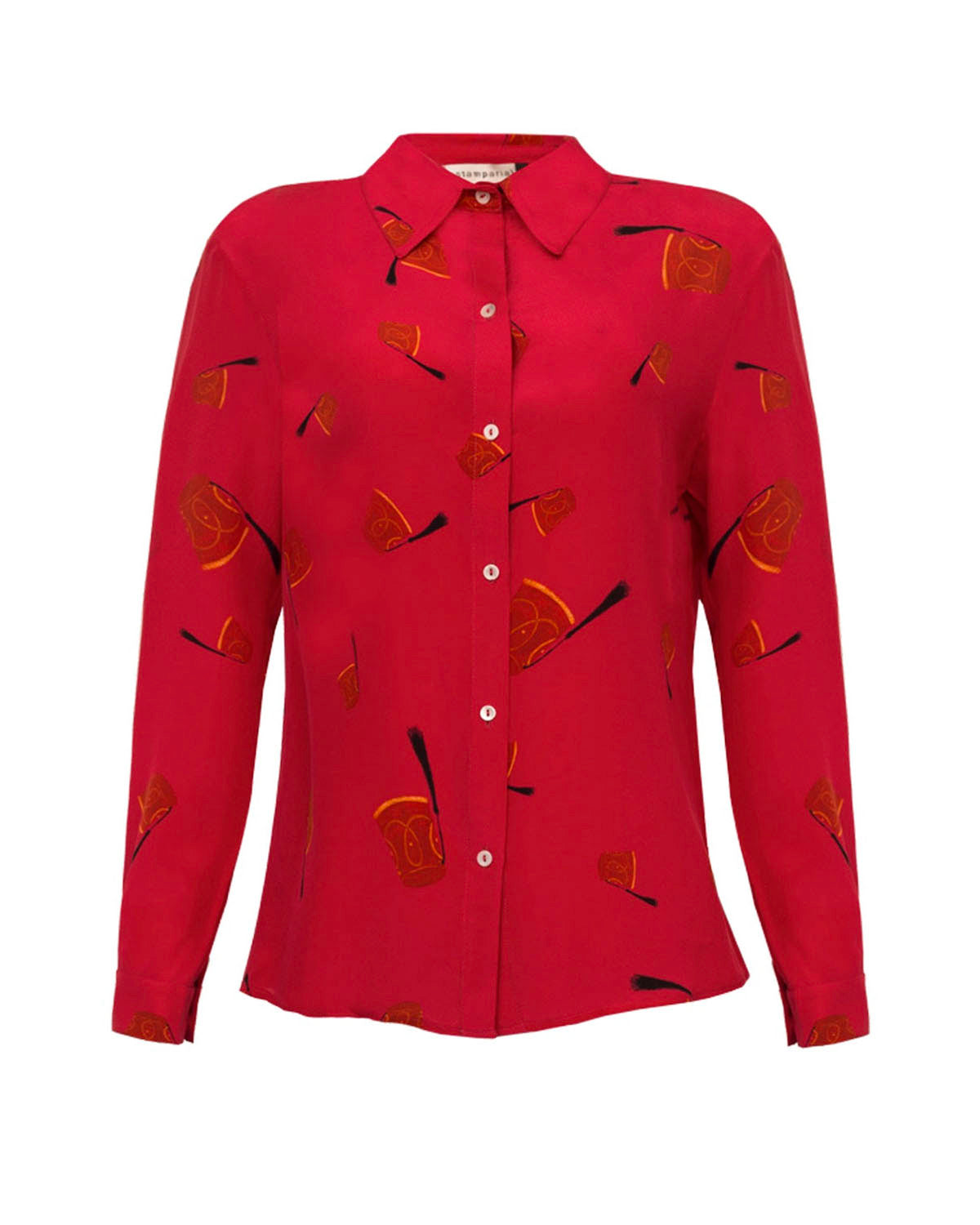 CAMISA ANA CASABLANCA ROSA