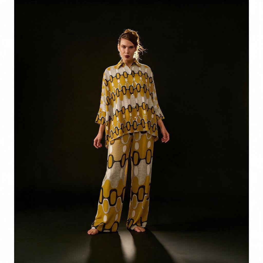 CALÇA IPANEMA AMARELO