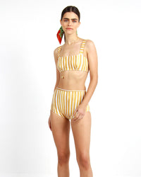 TOP STRIPES MOSTARDA