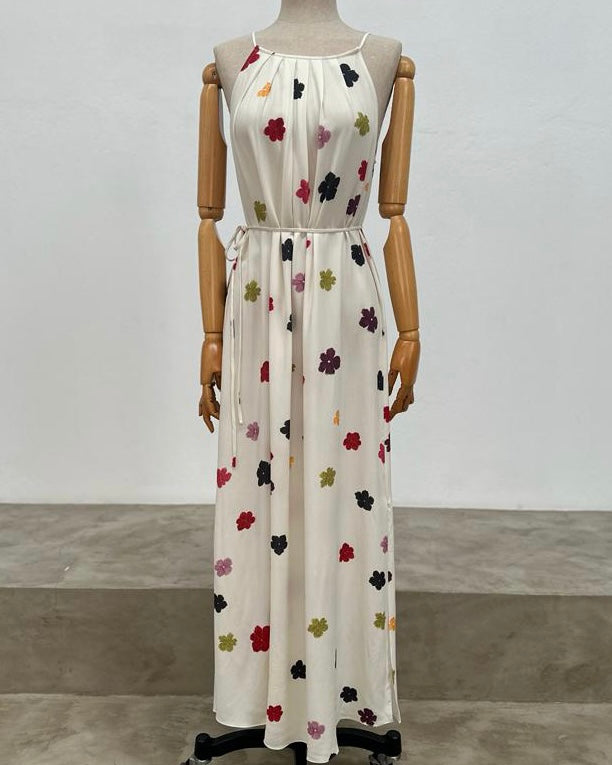 VESTIDO LUIZA HIBISCOS