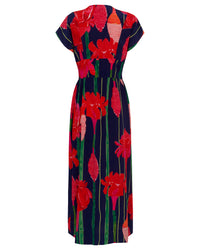 VESTIDO PRINCESA BASTÃO AZUL