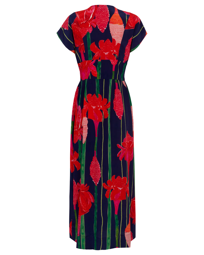 VESTIDO PRINCESA BASTÃO AZUL