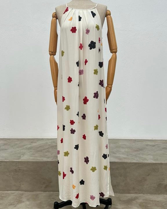 VESTIDO LUIZA HIBISCOS