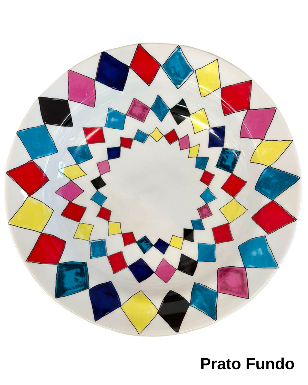 SET DE PRATOS VENEZA PARA 2 PESSOAS COM 6 ITENS