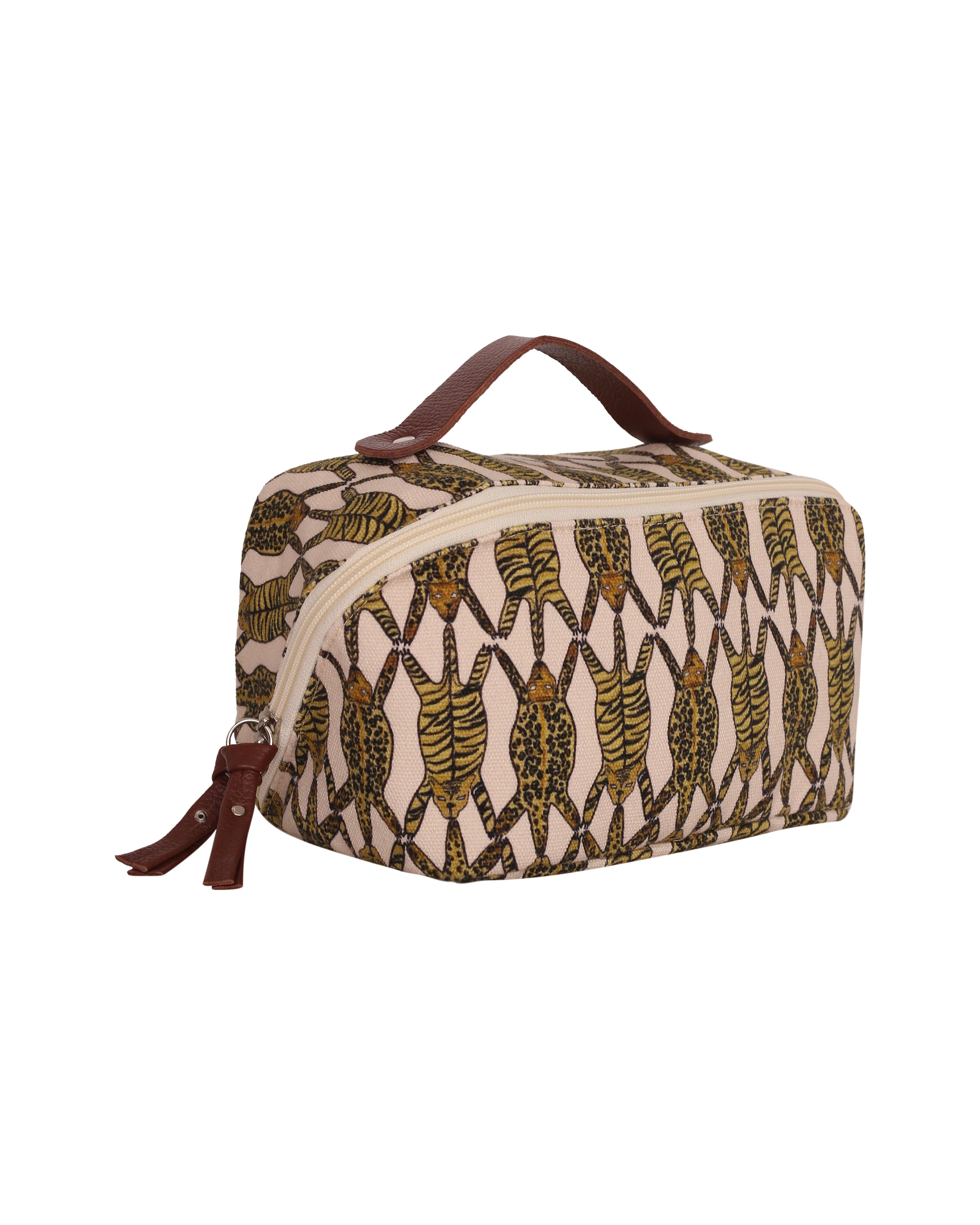 NECESSAIRE OPEN TIGRE BRANCO