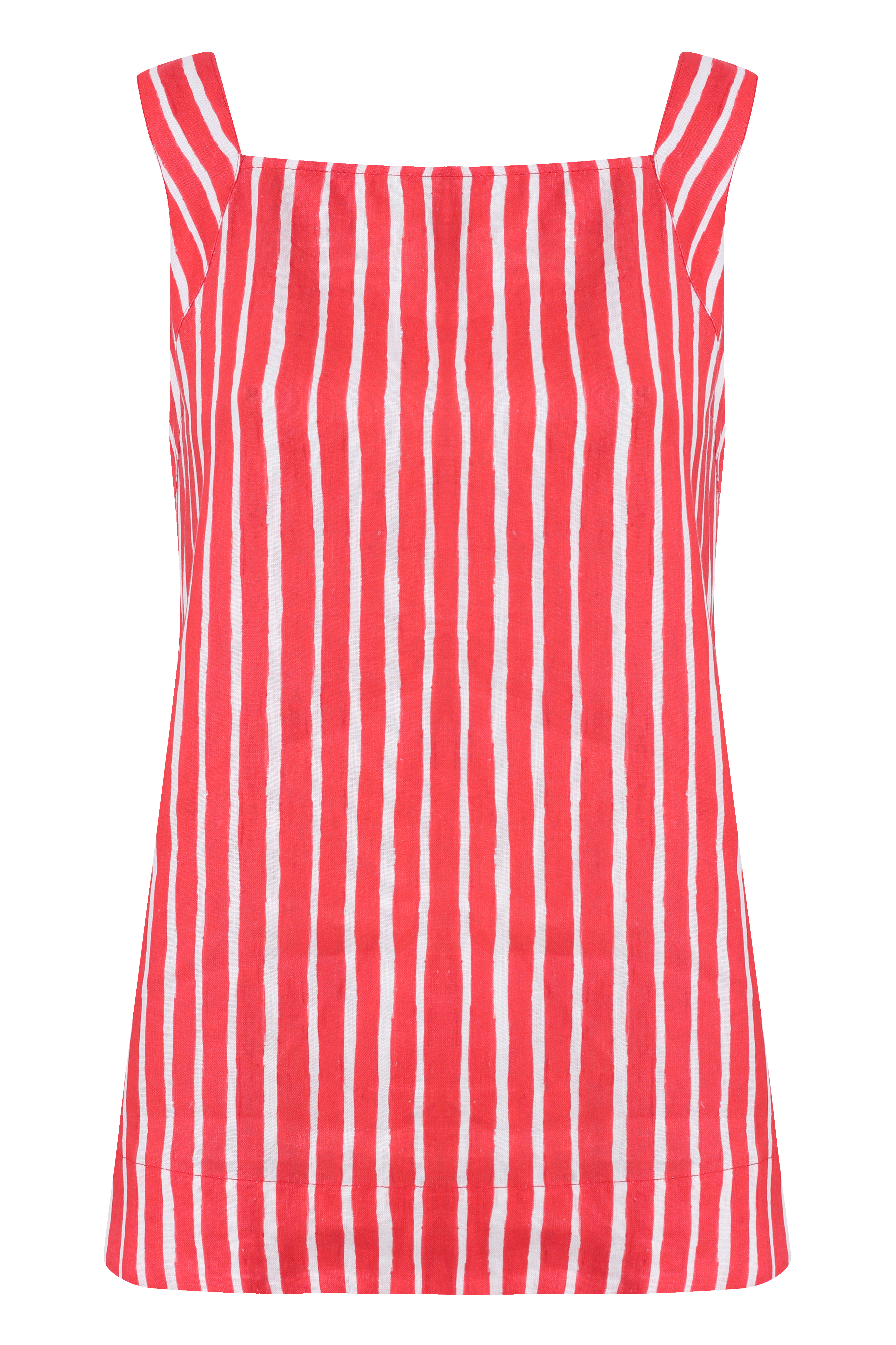 BLUSA DIVA STRIPES VERMELHO