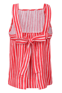 BLUSA DIVA STRIPES VERMELHO