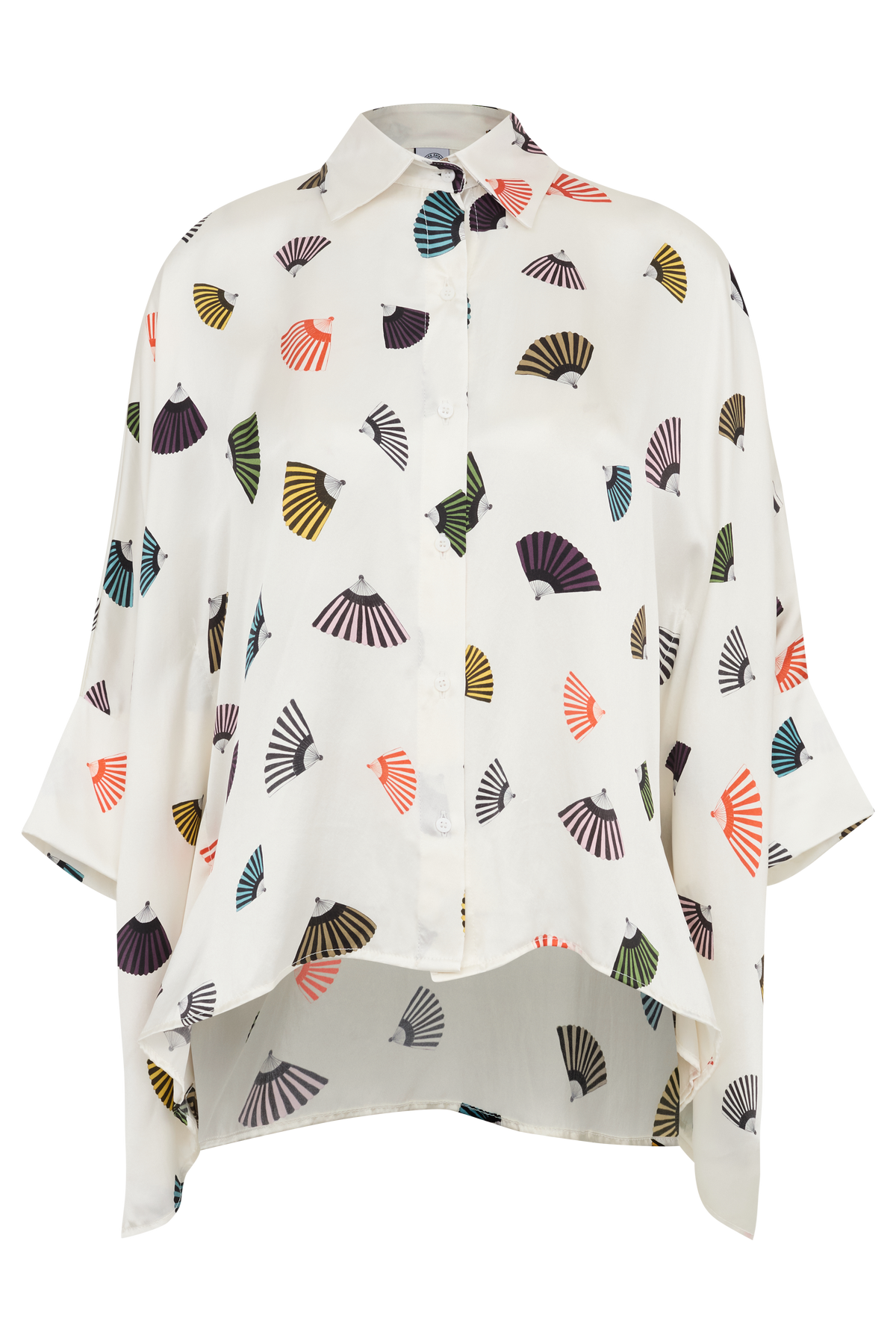 CAMISA LENÇO LEQUE BRANCO