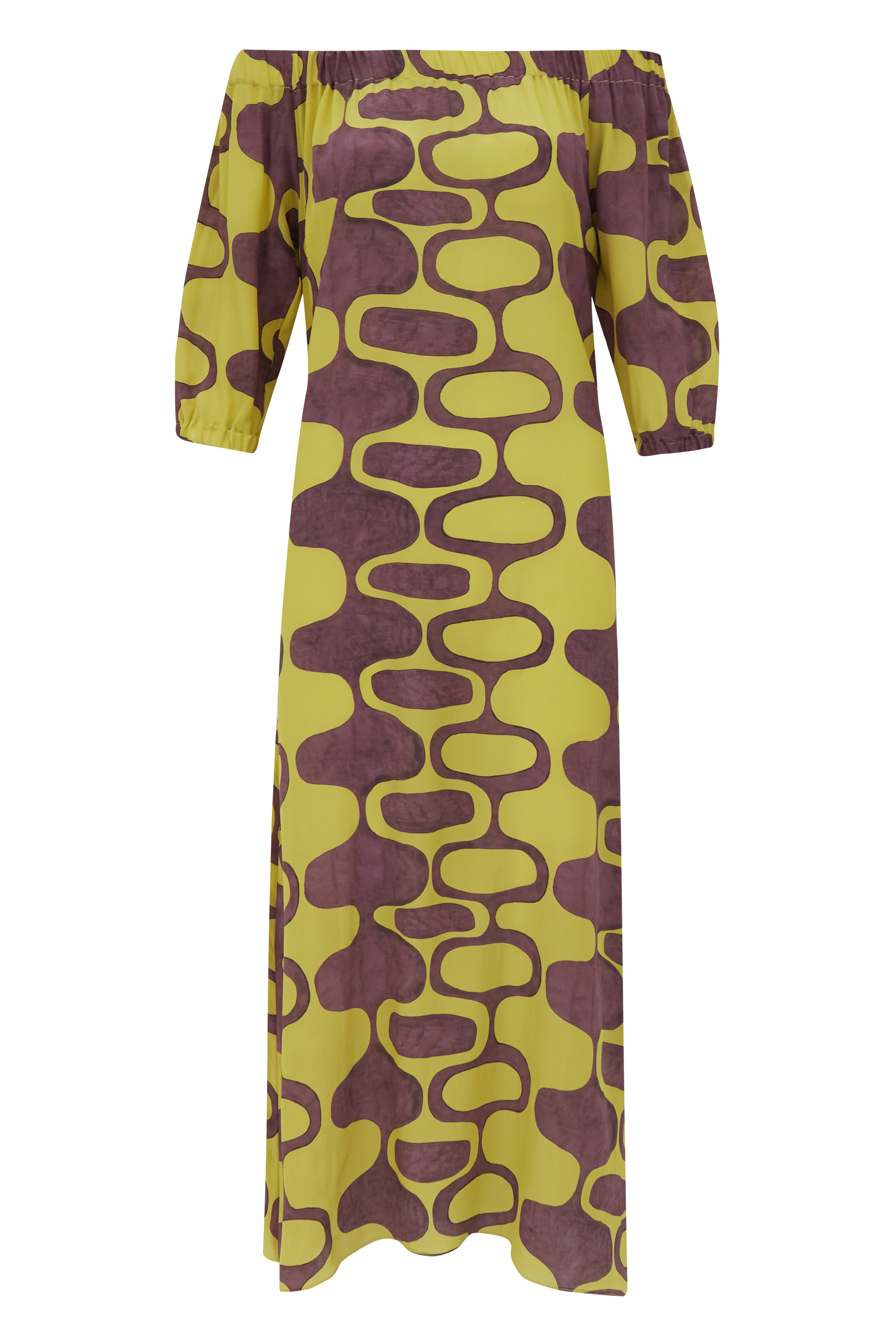VESTIDO BARDOT IPANEMA BERINJELA