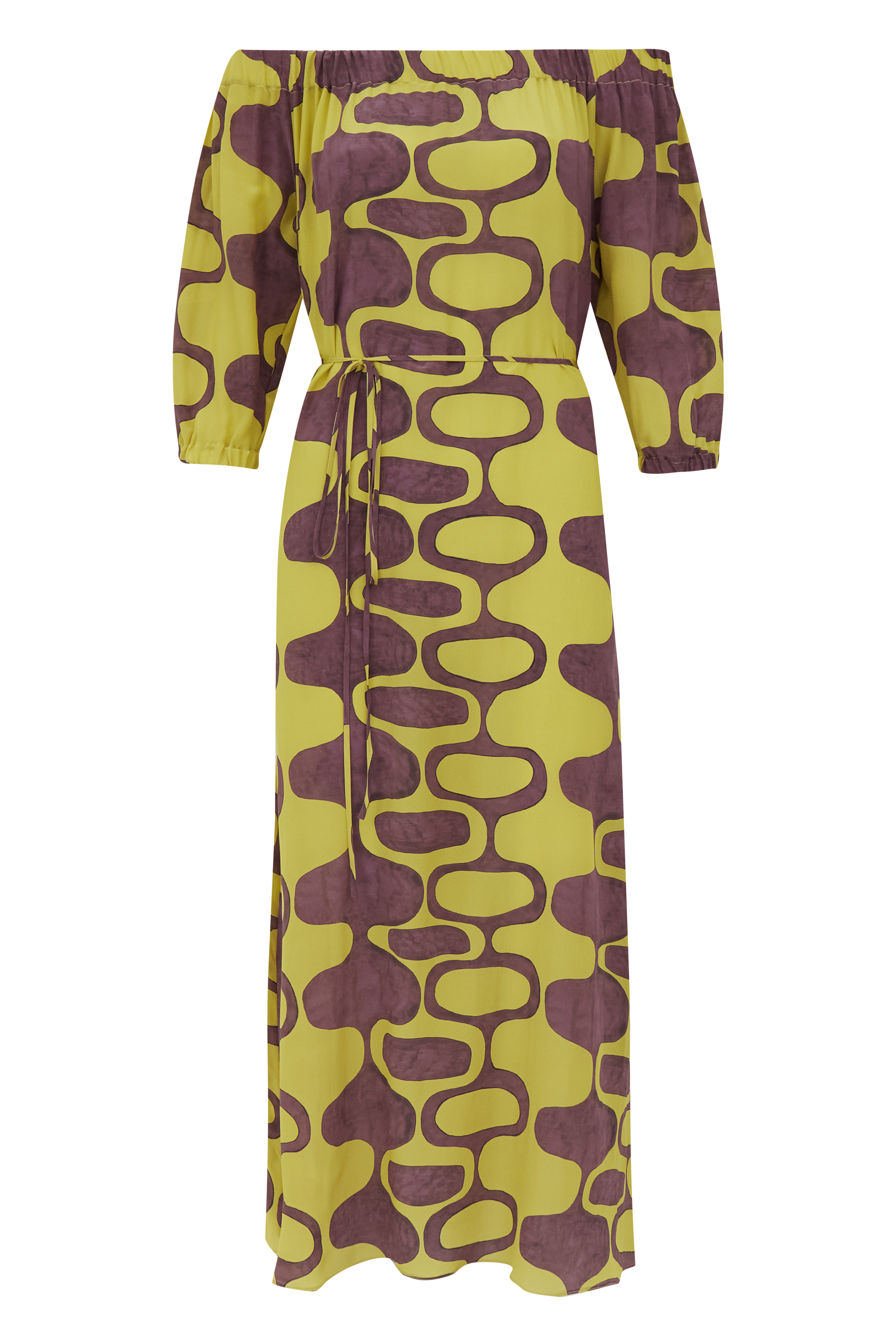 VESTIDO BARDOT IPANEMA BERINJELA