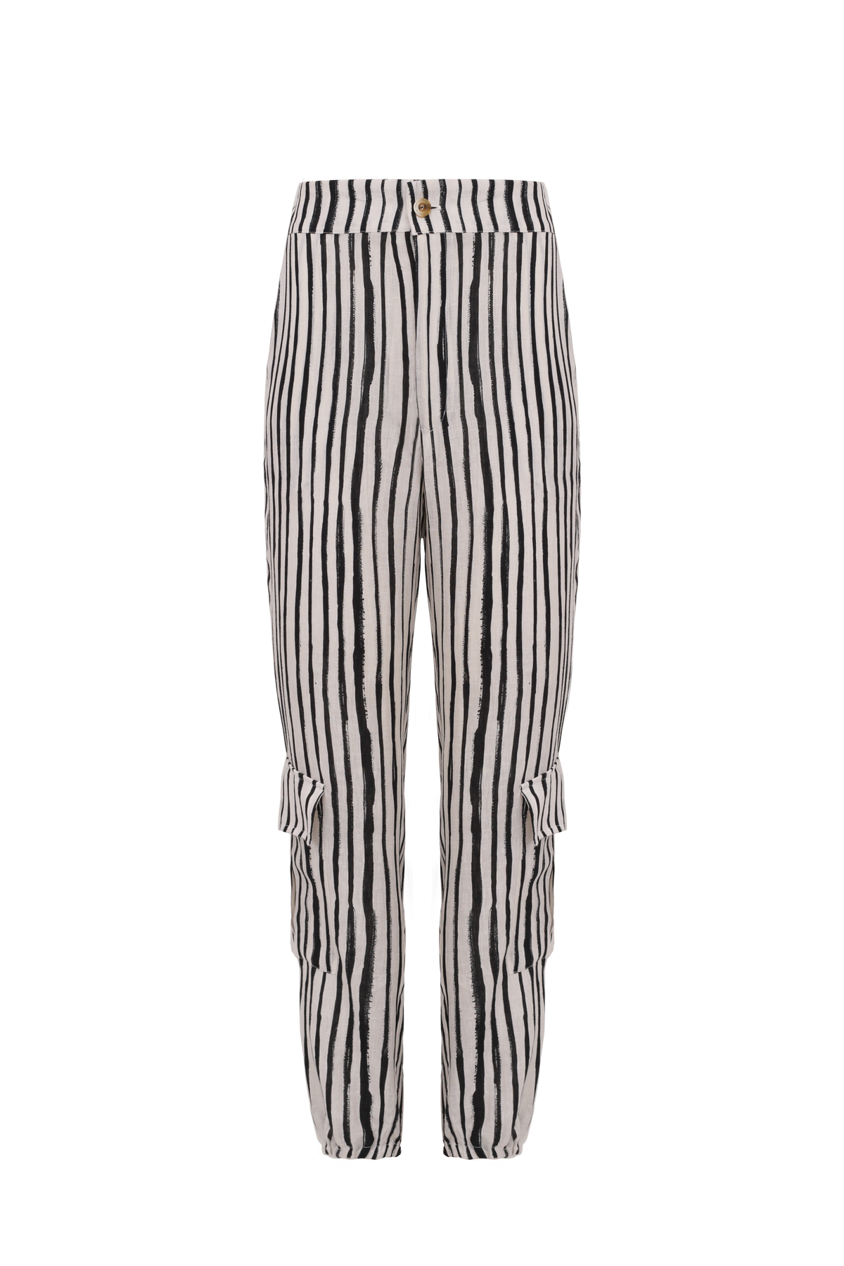 CALÇA JULIANA STRIPES PRETO