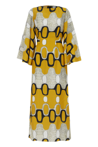 VESTIDO LELÊ IPANEMA AMARELO