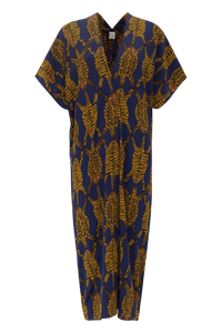 VESTIDO CLARICE TIGRE AZUL