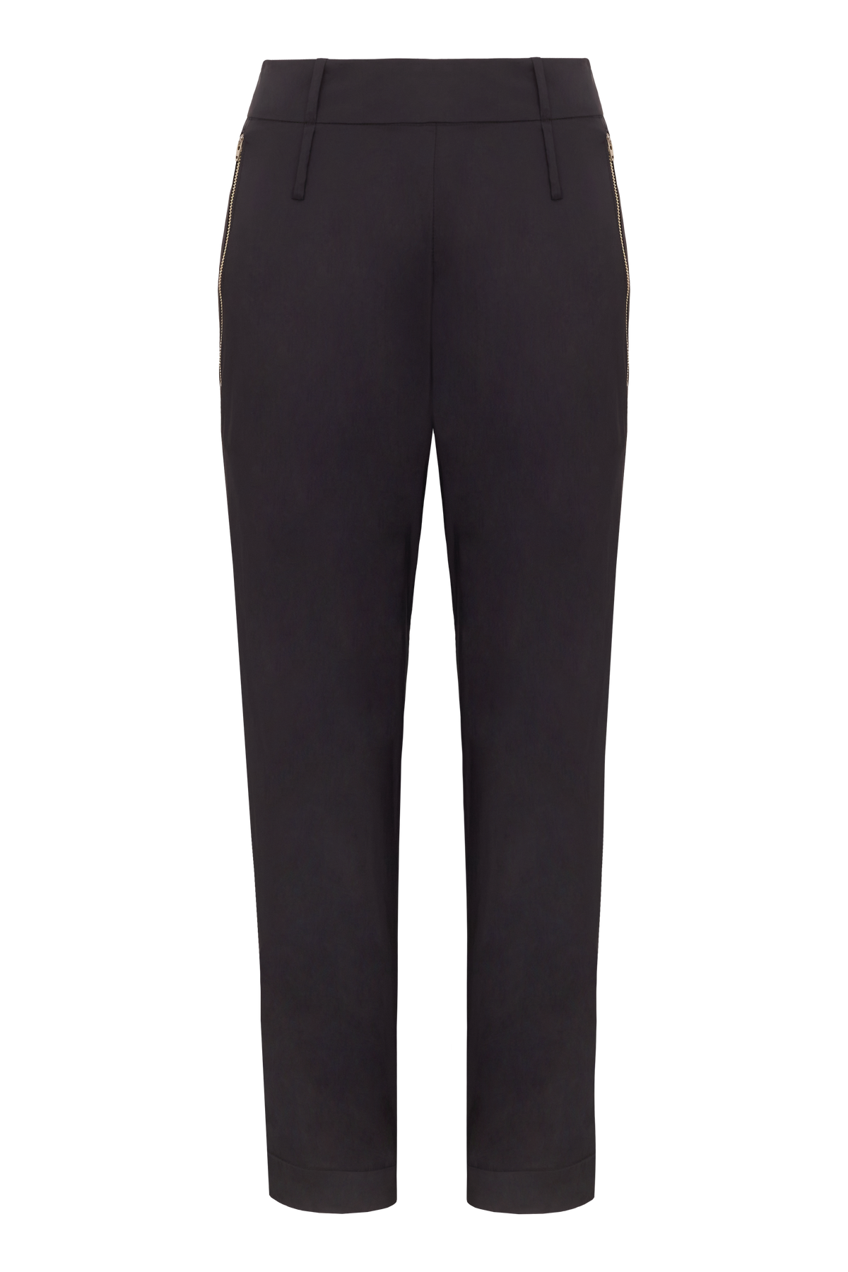 CALÇA ZÍPER PRETA