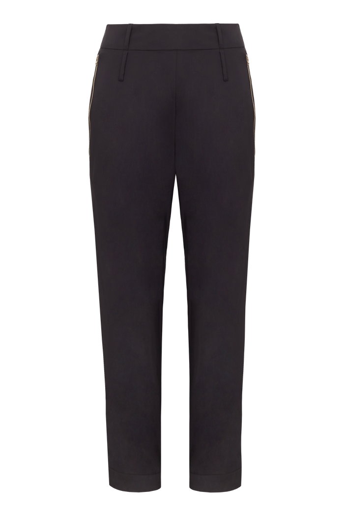 CALÇA ZÍPER PRETA