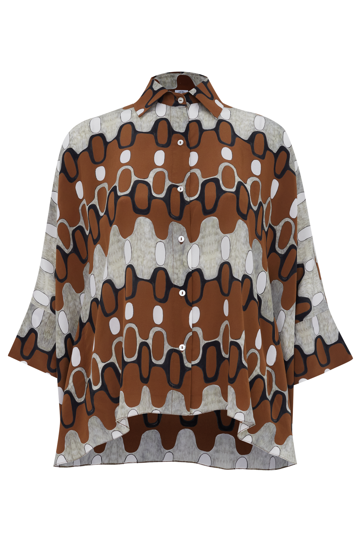 CAMISA LENÇO IPANEMA MARROM