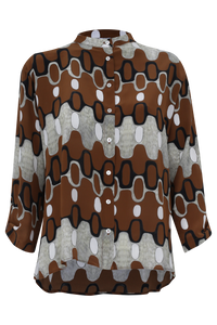 CAMISA T IPANEMA MARROM