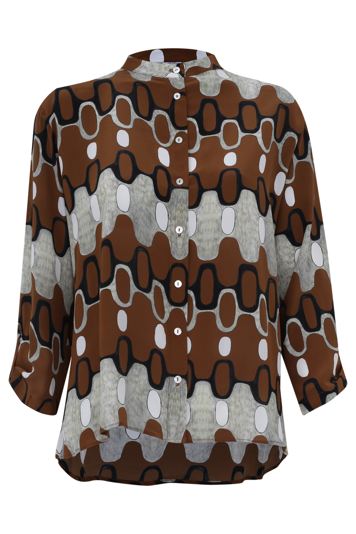 CAMISA T IPANEMA MARROM