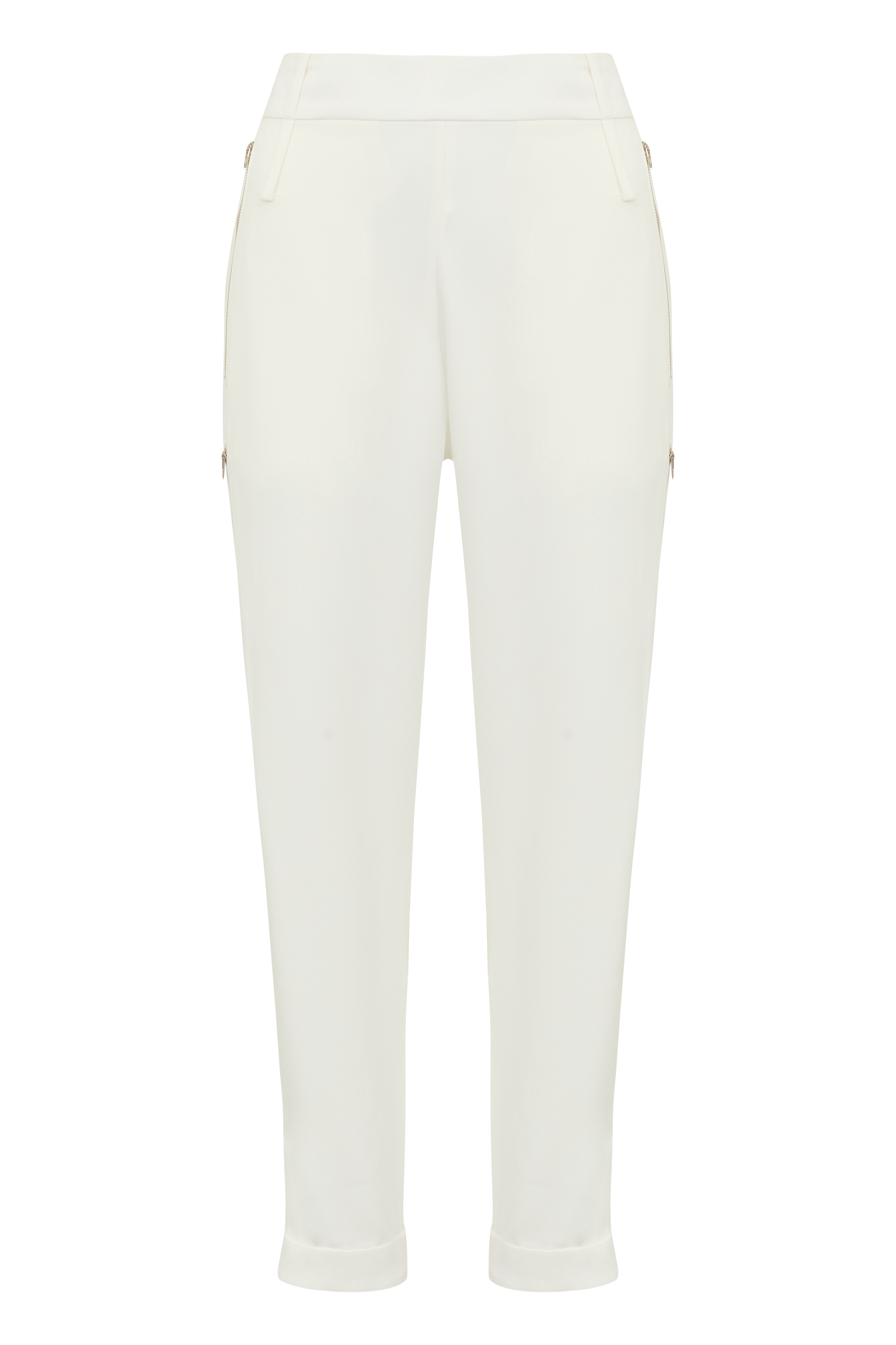 CALÇA ZÍPER BRANCA