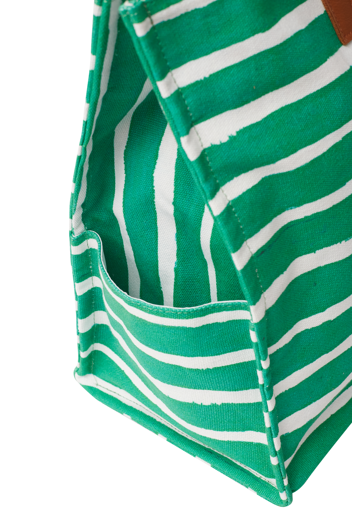 SACOLÃO STRIPES VERDE