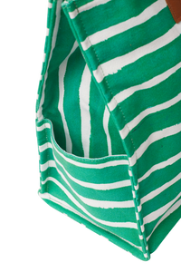 SACOLÃO STRIPES VERDE