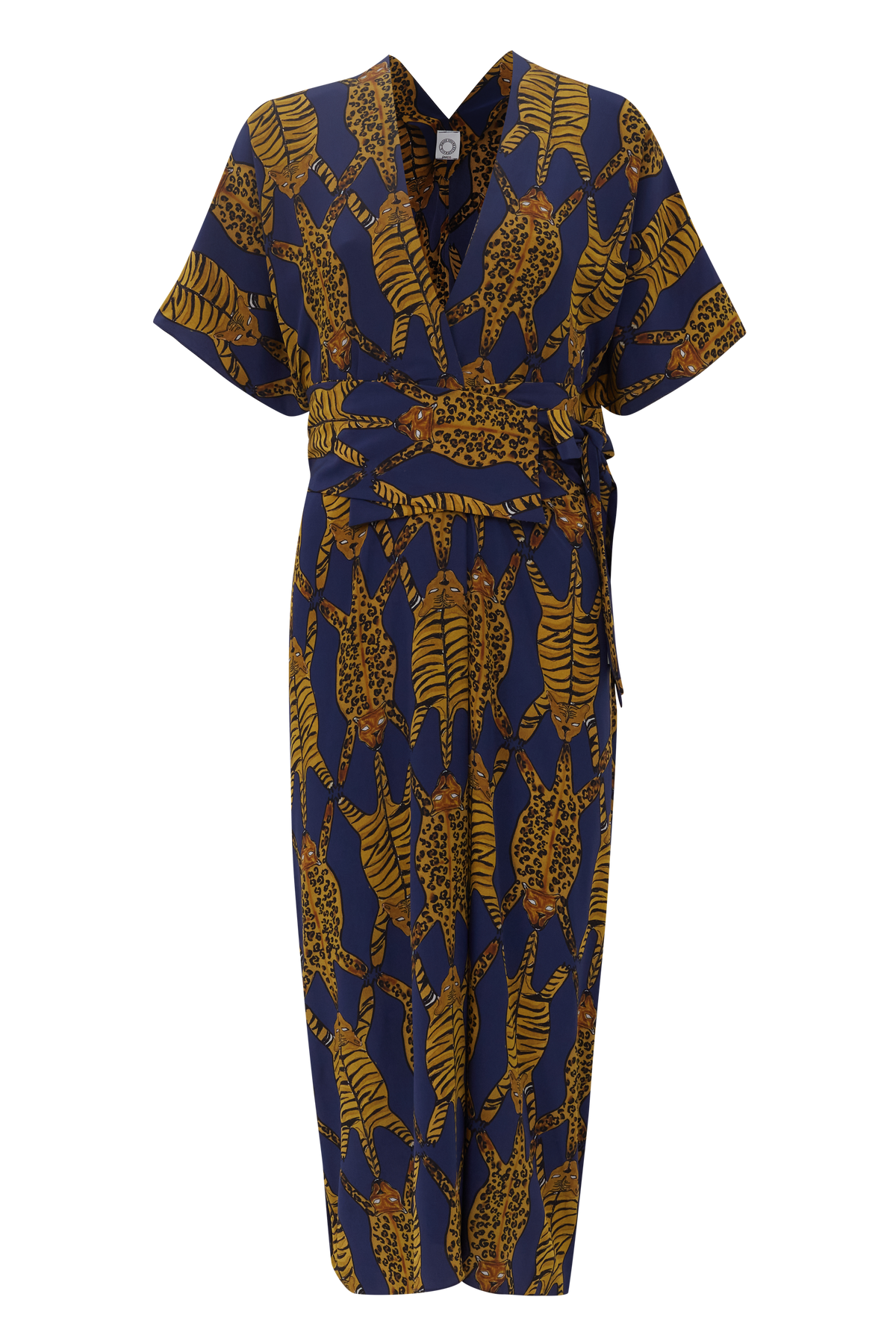 VESTIDO CLARICE TIGRE AZUL