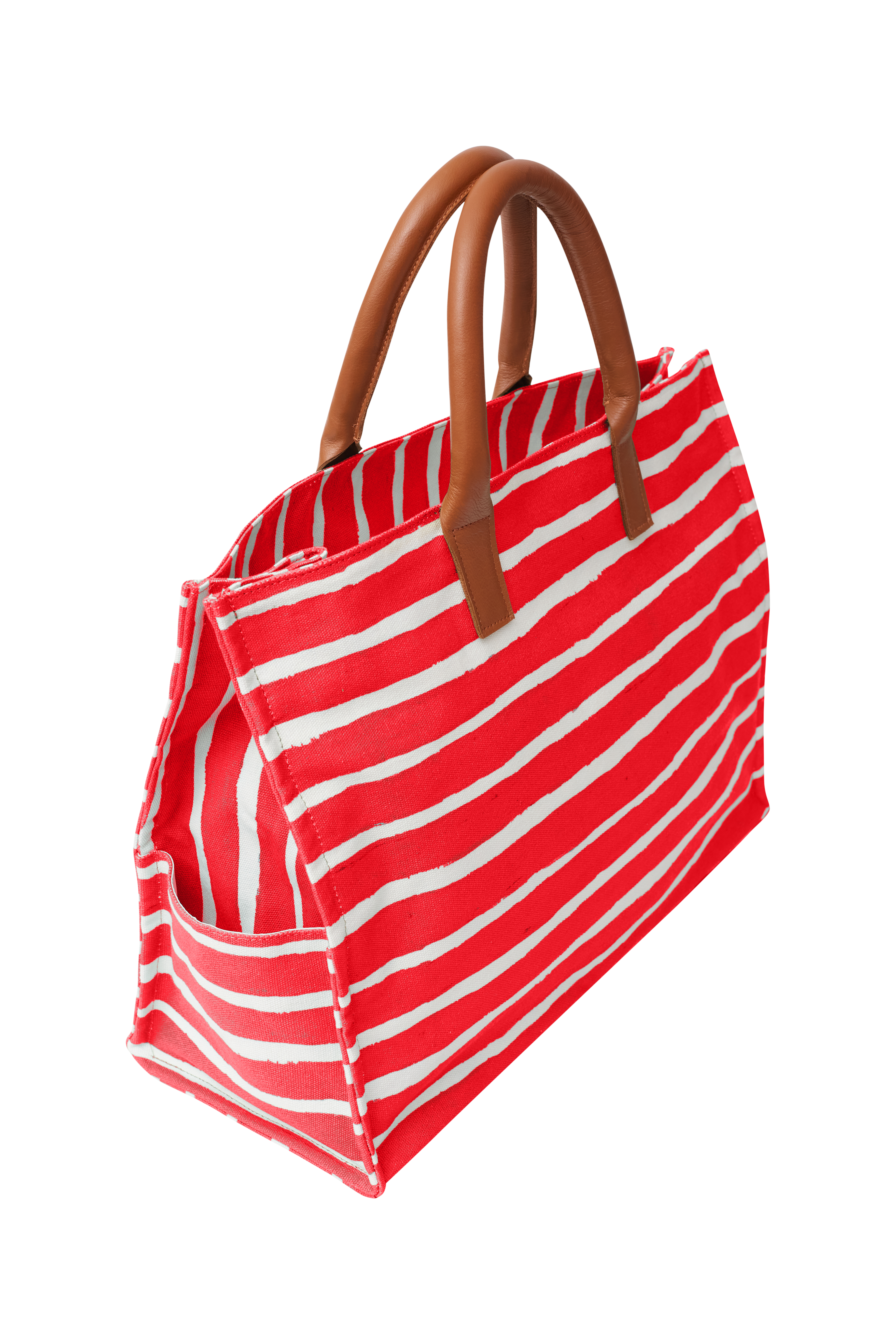 SACOLÃO STRIPES VERMELHO