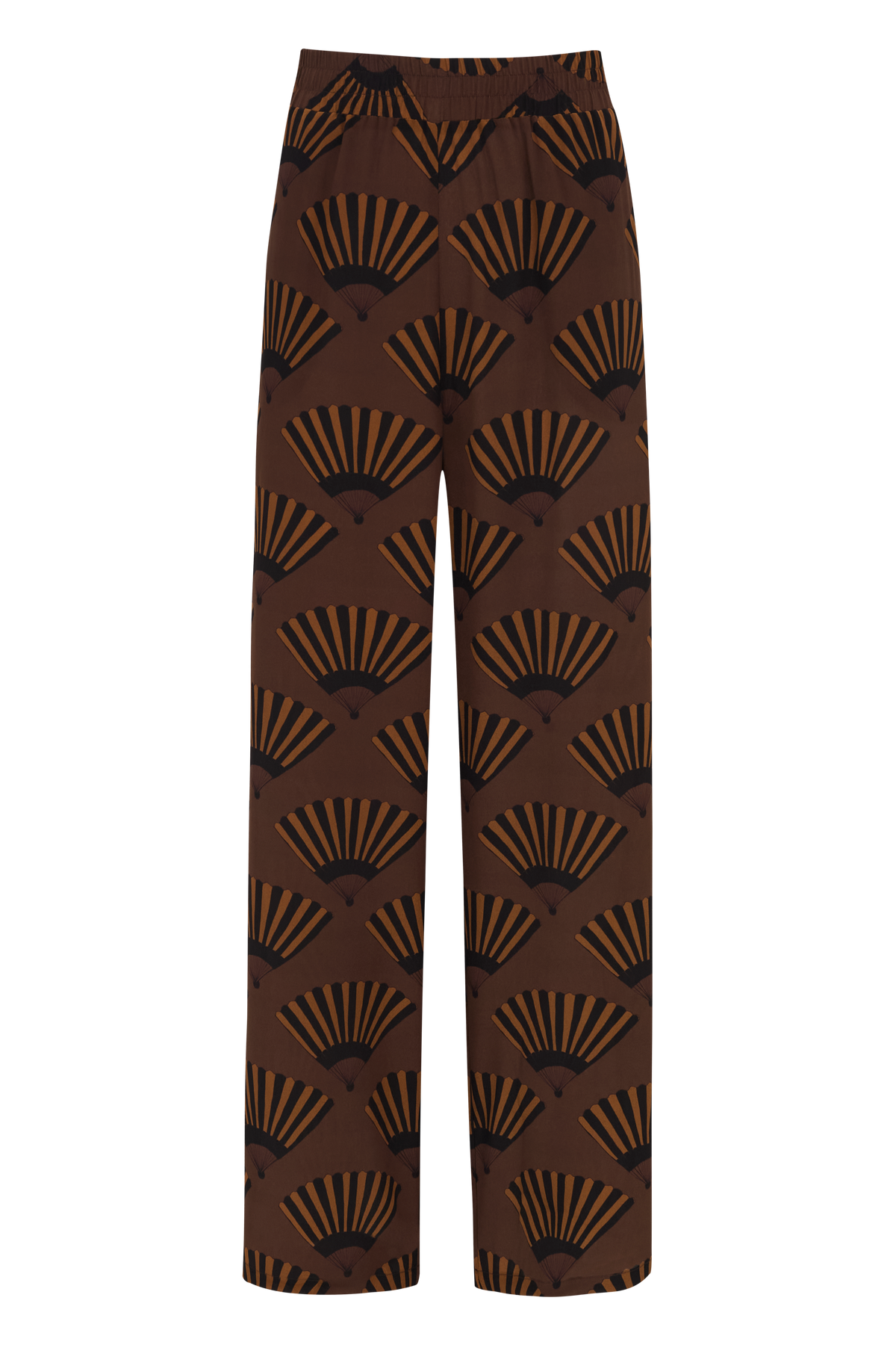 CALÇA LEQUES MARROM