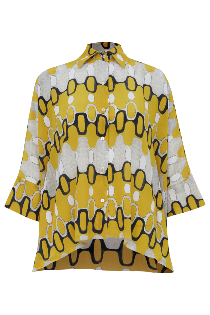 CAMISA LENÇO IPANEMA AMARELO
