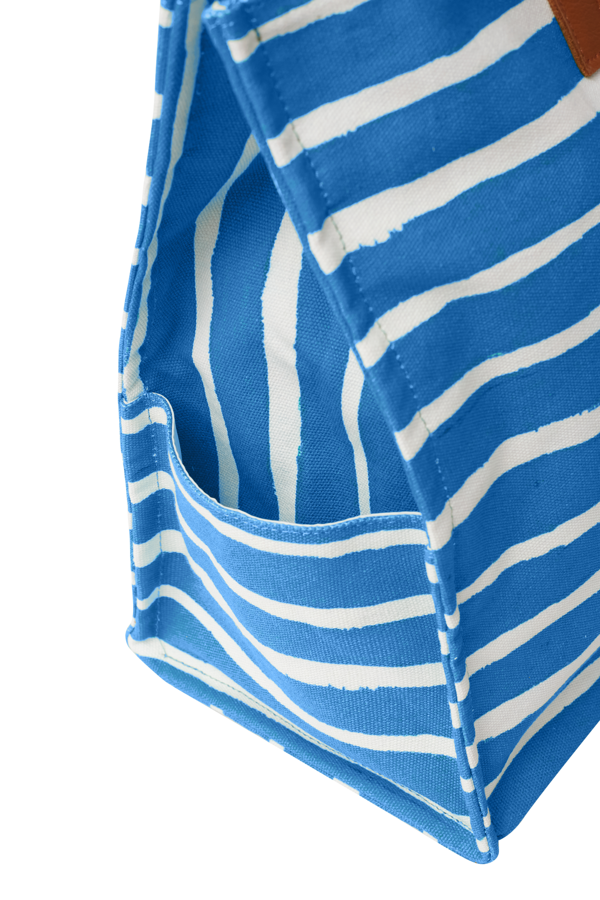 SACOLÃO STRIPES AZUL