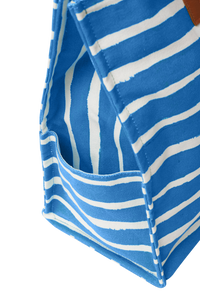 SACOLÃO STRIPES AZUL