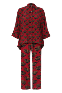 CALÇA LEQUE VERMELHO