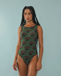 MAIÔ SARDENHA LEQUE VERDE