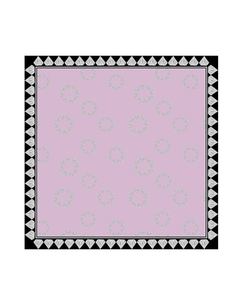 MAXI LENÇO DIAMANTE ROSA